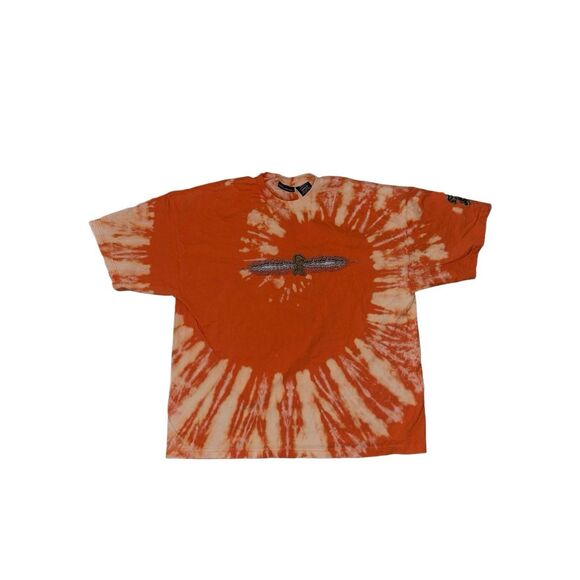 Vintage No Boundaries Tribal Dragon Bleached Tee - Picture 1 of 7